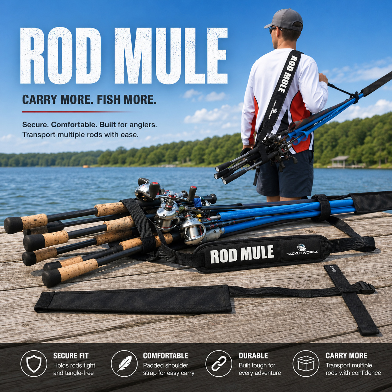 Rod Mule Gear Organizer